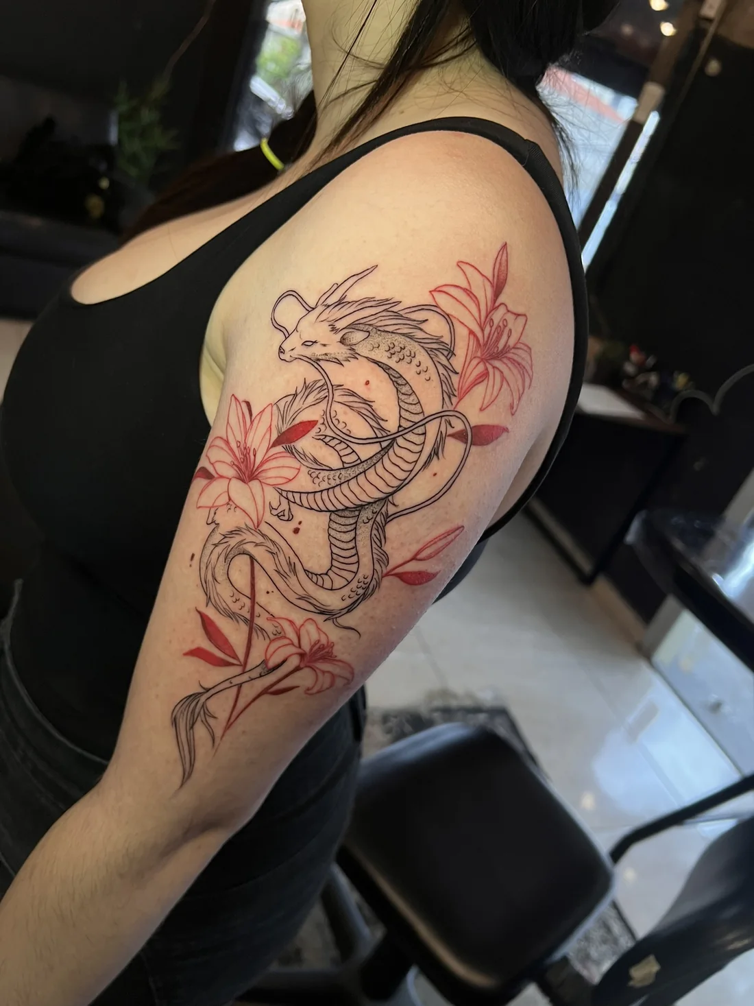 Tatuagem feita no Bankai Tattoo Studio