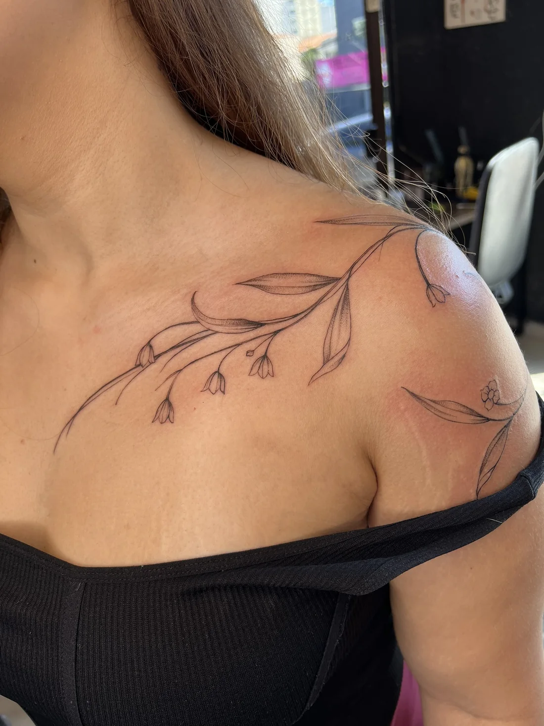 Tatuagem detalhada feita pelo Bankai Tattoo Studio